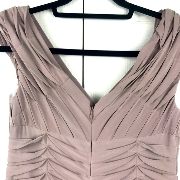 NWT Adrianna Papell Cameo Dusty Rose Dress Size 6 - Picture 5 of 8